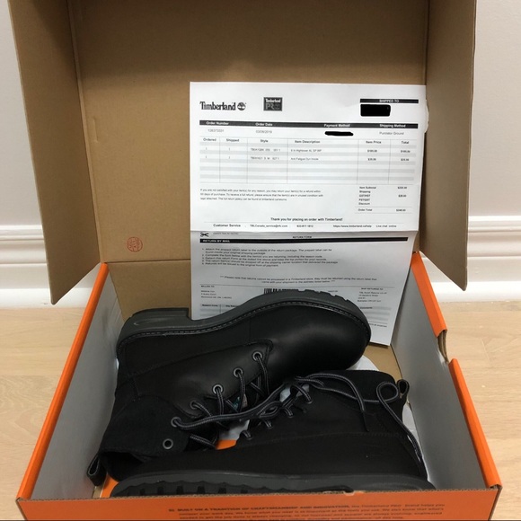 Timberlands Steel Toe Boots - Picture 4 of 9